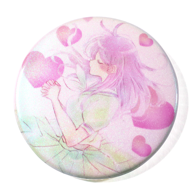 オーロララメ缶バッジ | 缶バッジの達人