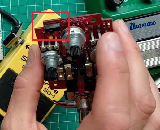 Modding MXR Zakk Wylde Overdrive - Barbarach BC