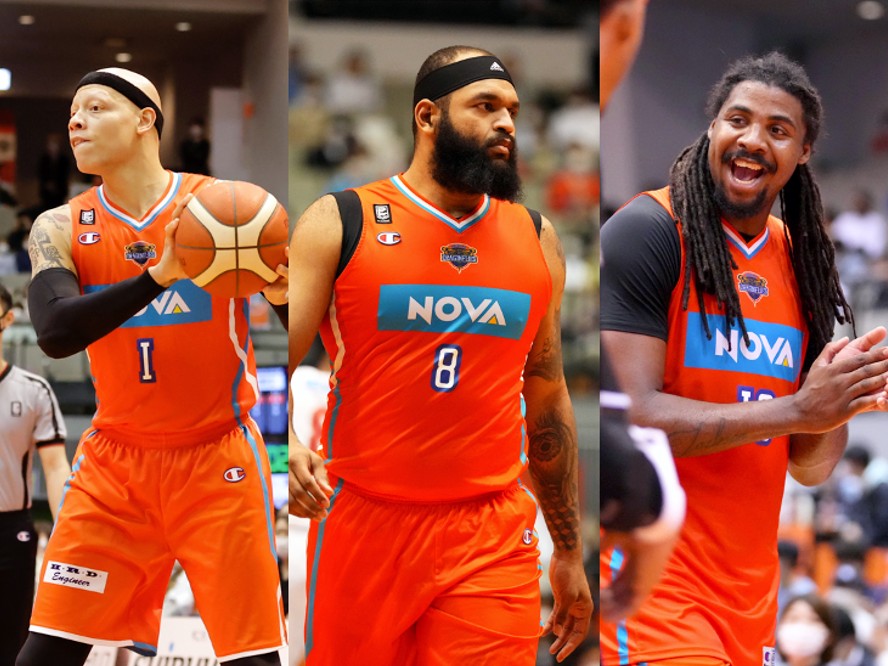 広島ドラゴンフライズがケネディ、エチェニケ、ジャクソンの主力