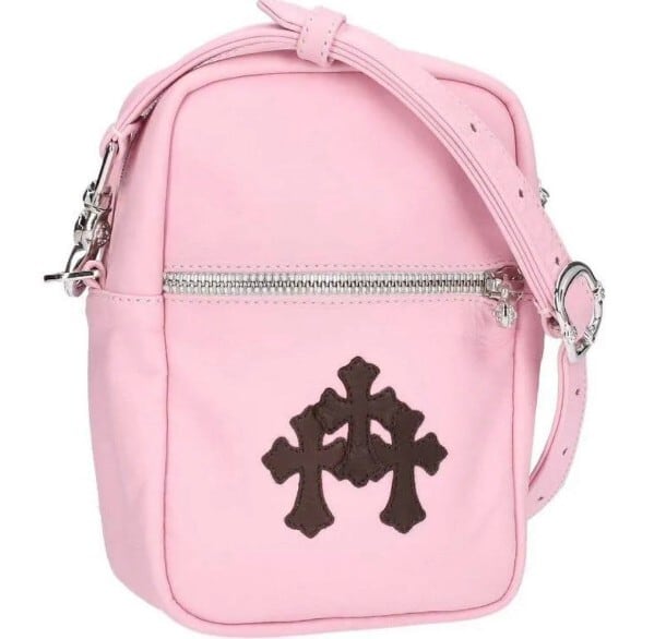 CHROME HEARTS クロムハーツ タカミニ セメタリークロスパッチ レザー