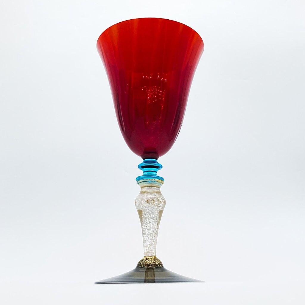 MURANO GLASS ムラノ ミルフィオリ イエロー グラス ヴェネチア MURANO