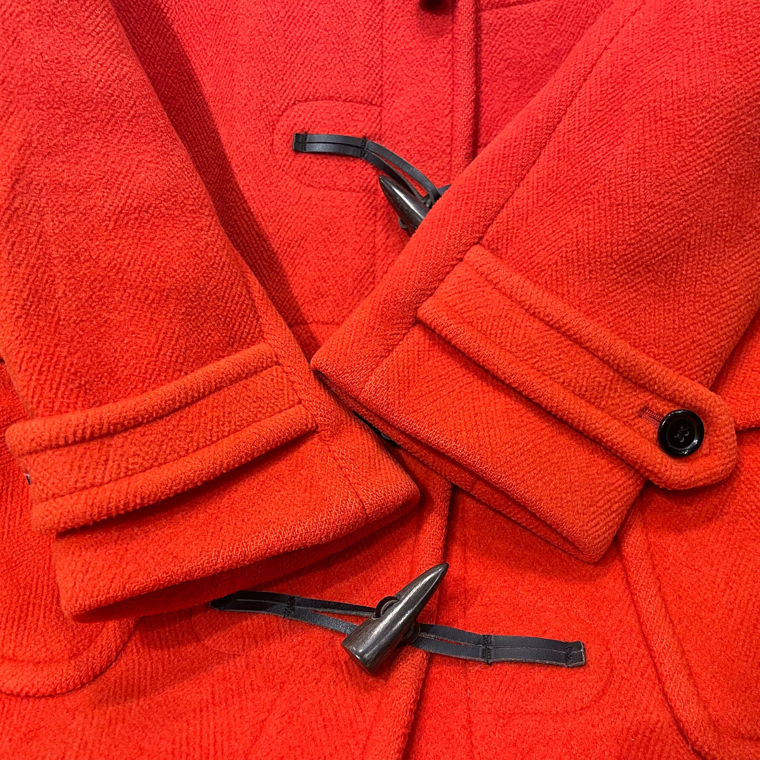 grenfell “ladies duffle coat” orange size36 イングランド製