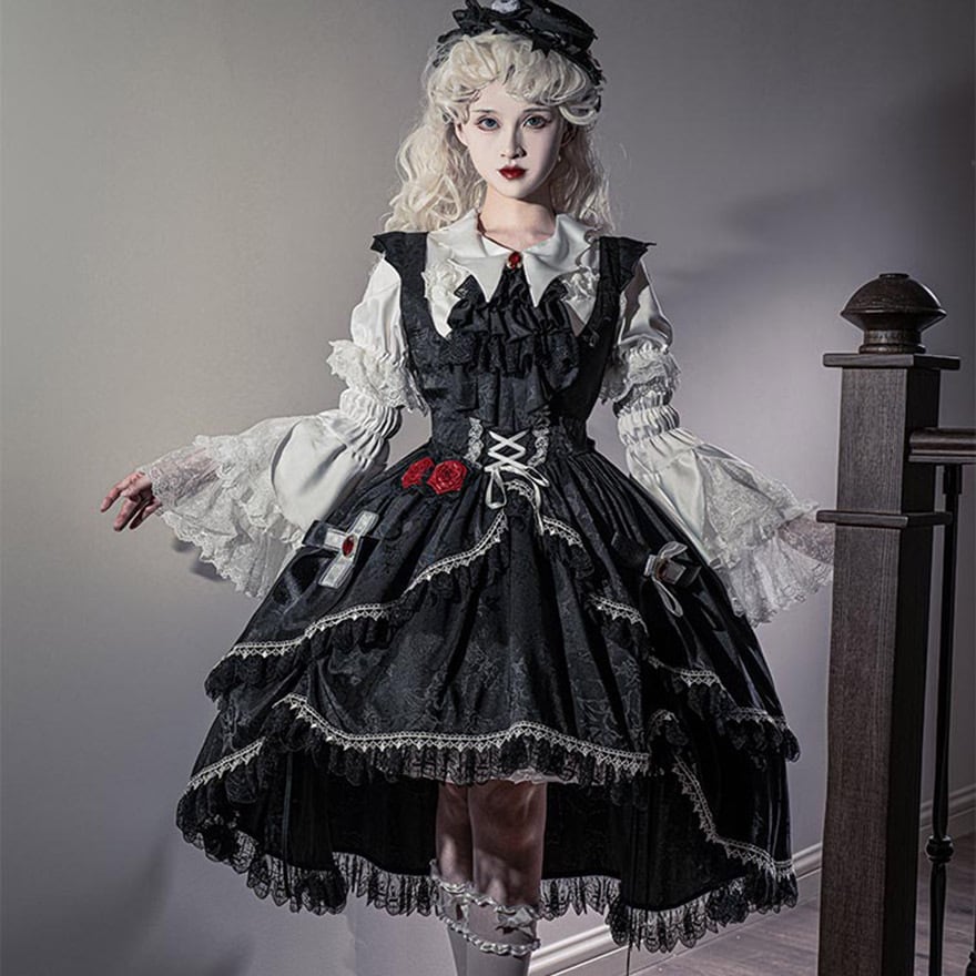 予約販売 王子系 少年装 ミニハット 帽子 薔薇 レース 双子コーデ