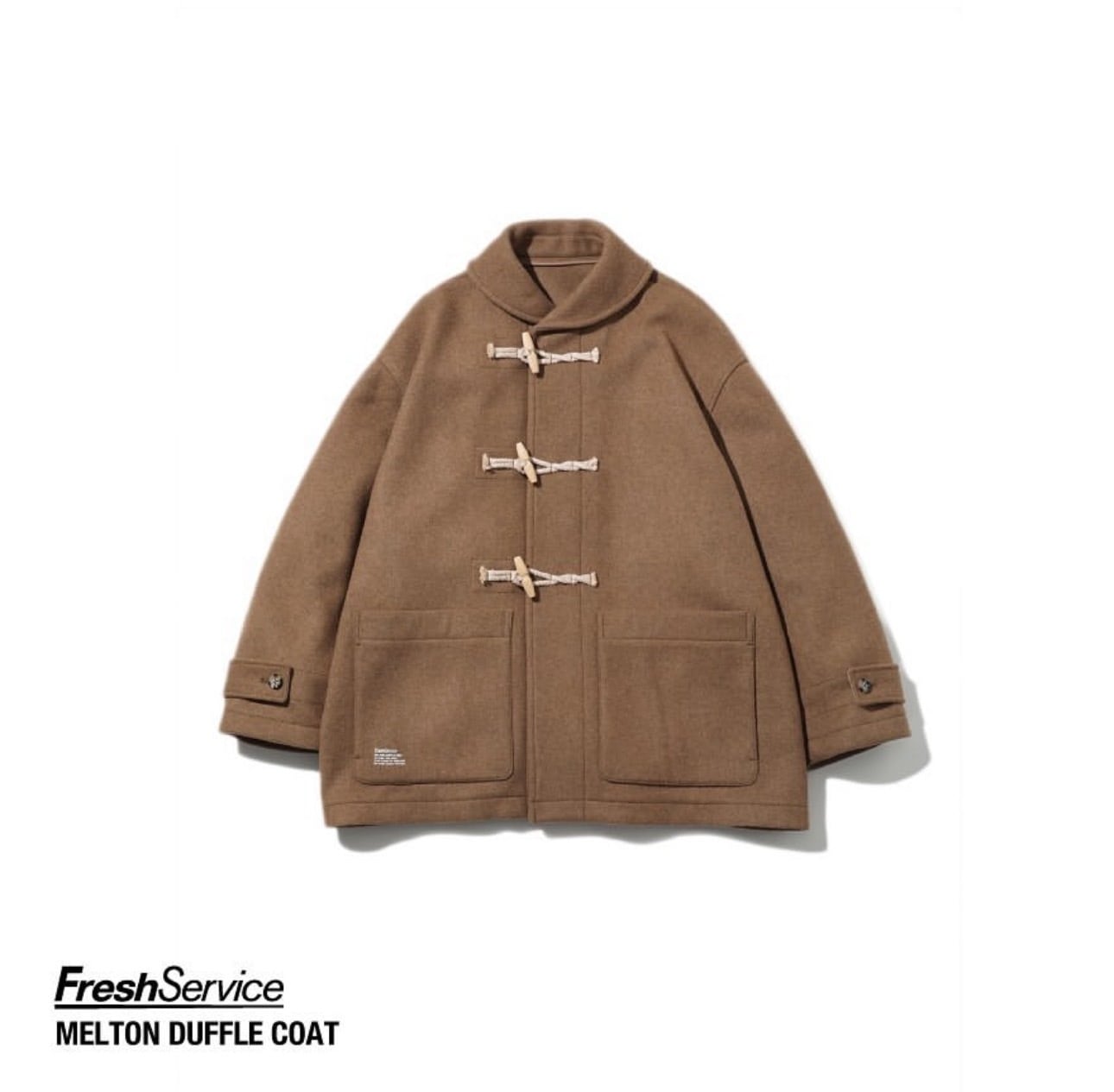 FreshService - MELTON DUFFLE COAT | HUMAN and THINGS