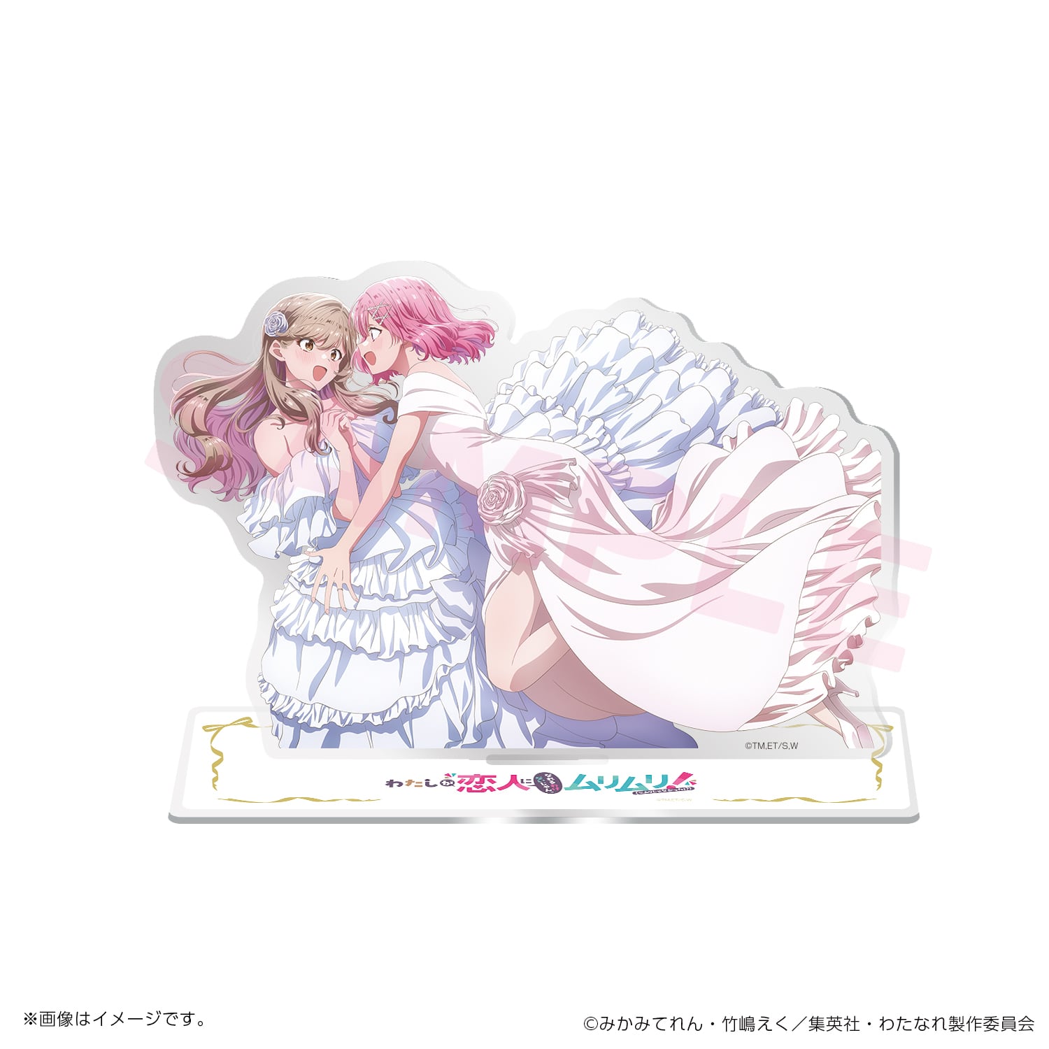 わたなれ】れな子×紫陽花 ビッグアクリルスタンド | studioMOTHER