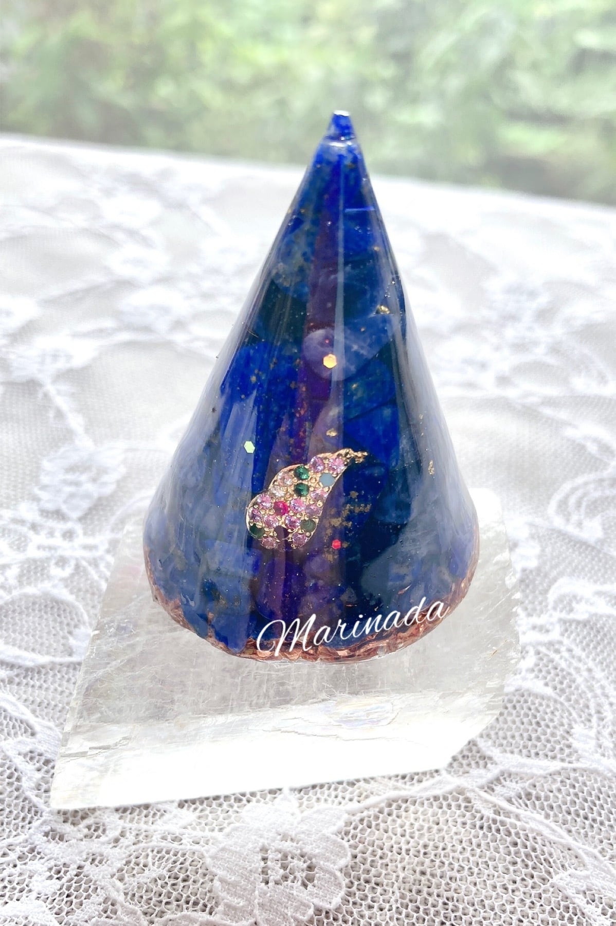 天使のオルゴナイト ラピスラズリ＆ソーダライト | Marinada