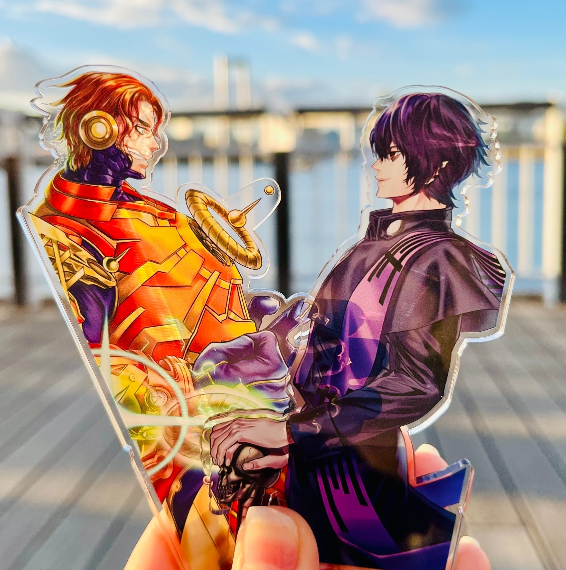 終末のワルキューレ 書影風アクリルスタンド 【ニコラ・テスラvs