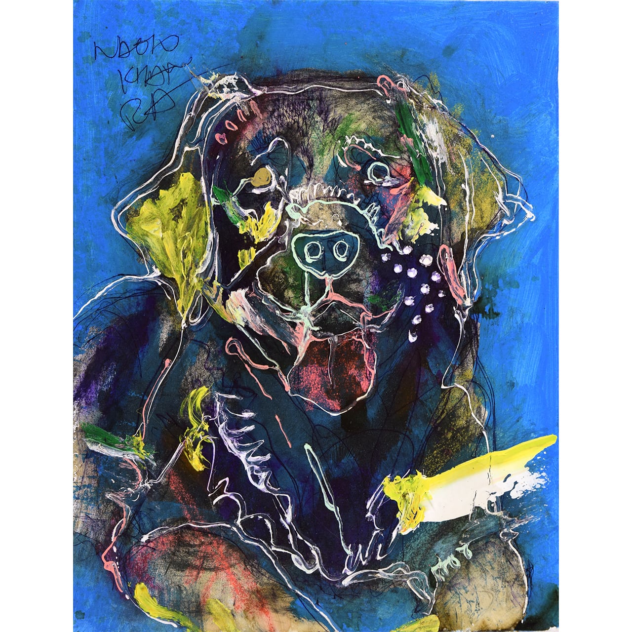 空飛ぶ前衛抽象、画家、サイケデリック、ポップアート作家糸川裕志の