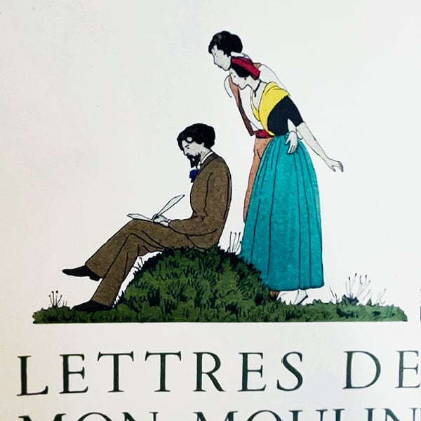 希少本/入手困難☆アールデコ 挿絵本 A.E.マルティ 風車小屋だより