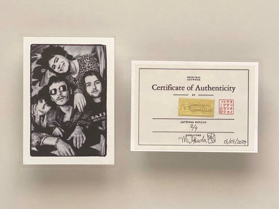 Manic Street Preachers (1992) rockin'on mag. photo session