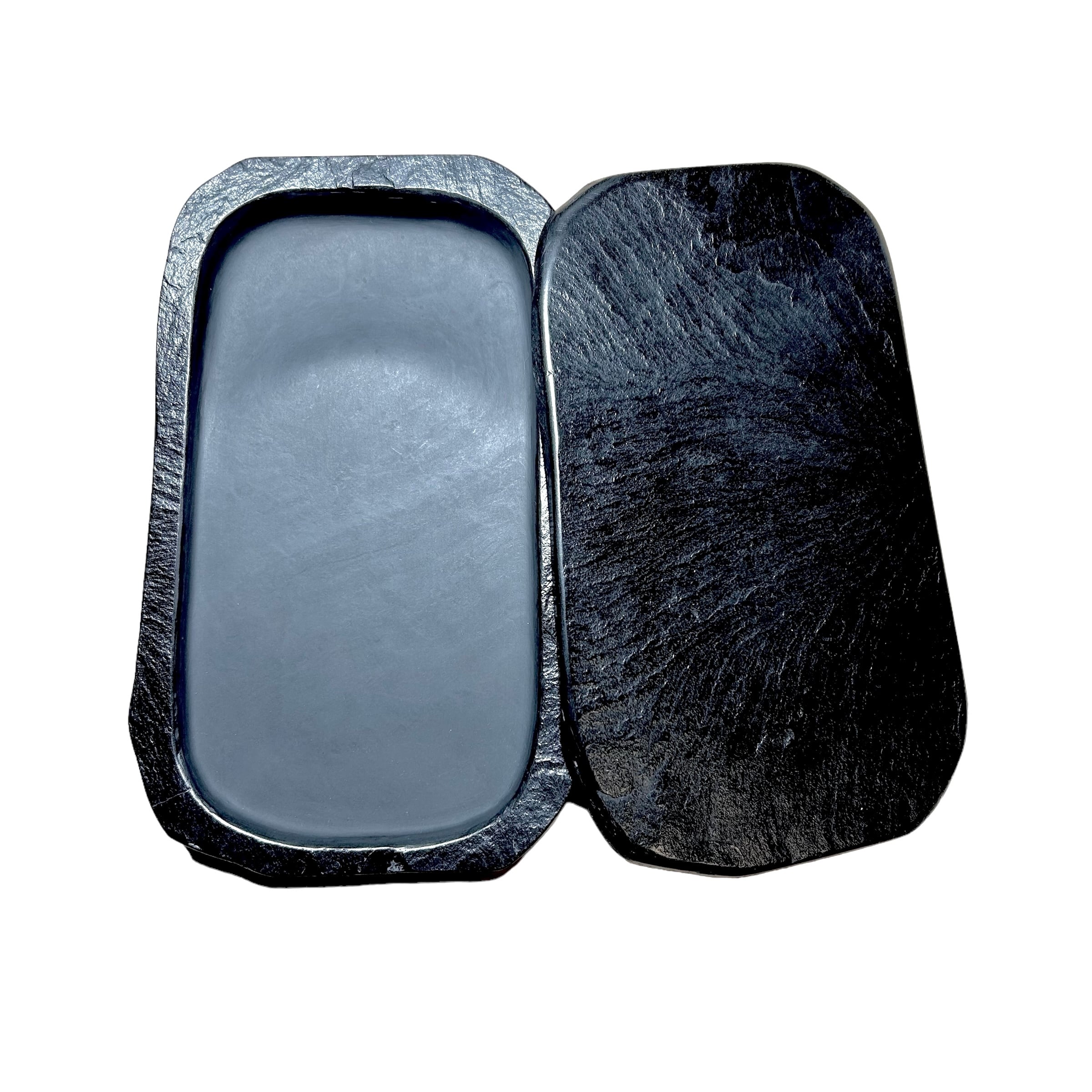 天然石蓋付硯No.8 | 甲州雨畑硯 峯硯堂本舗