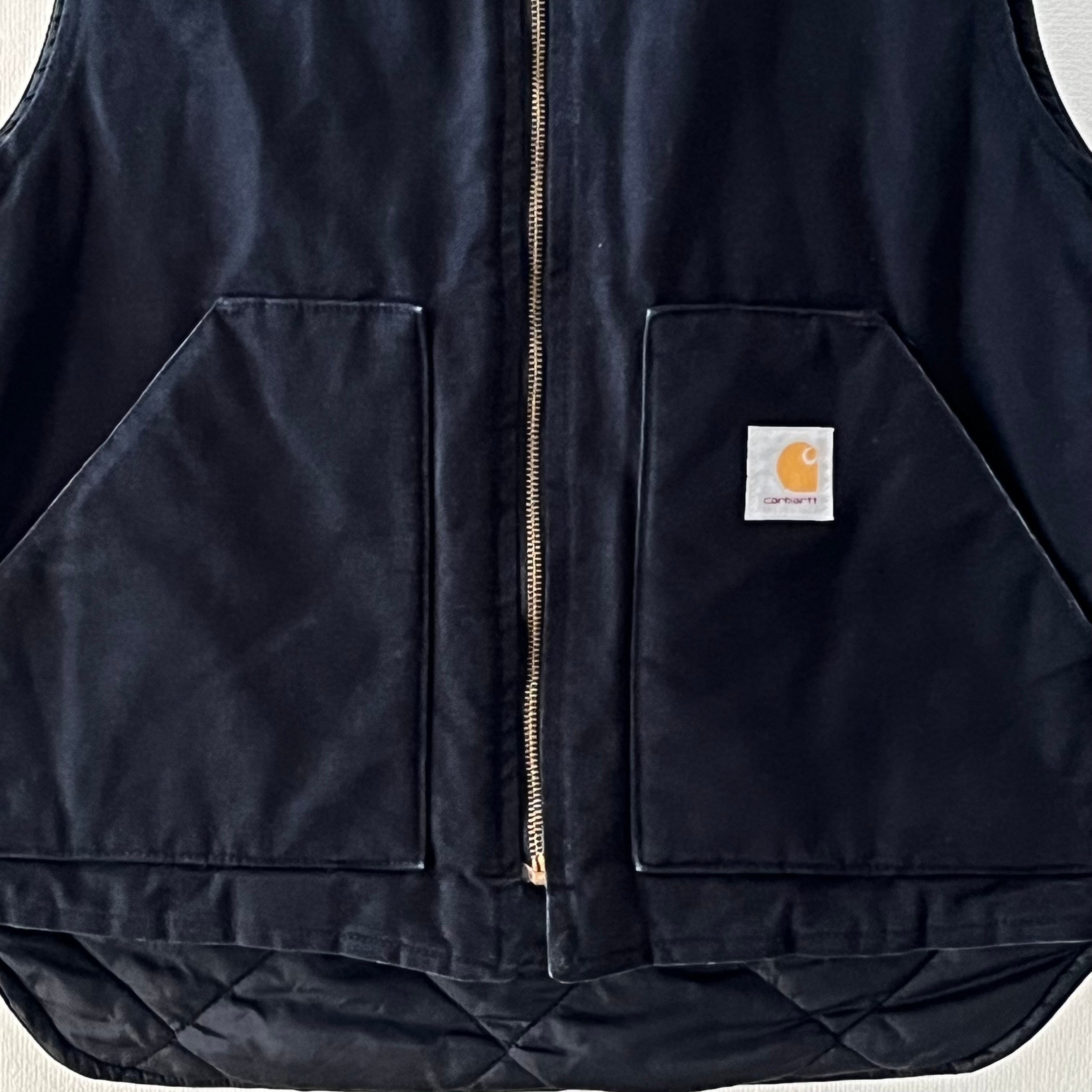 腰ゴム］90's USA製 carhartt”カーハート”ダック ベスト | Rico clothing