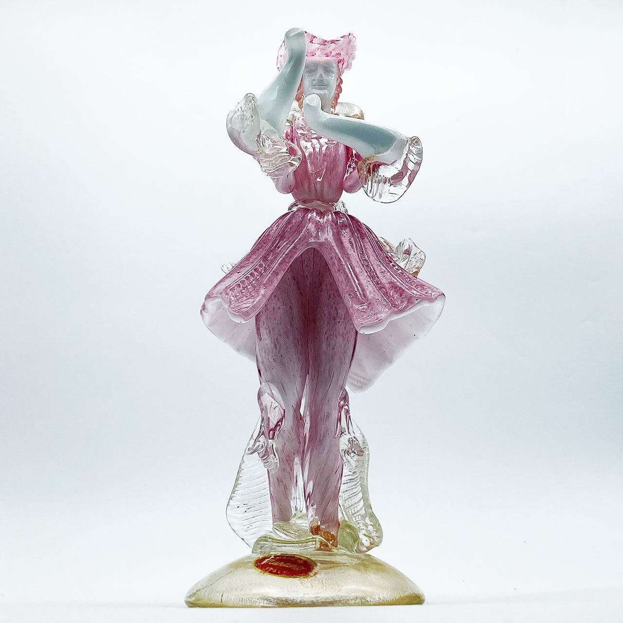 ベネチアングラス/男女フィギュリンセット ベネチアングラス/男女