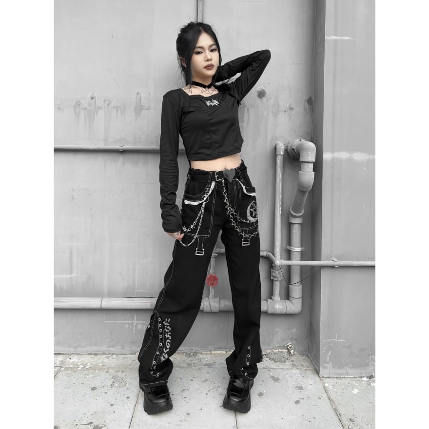 ゴスロリ通販 With U ハード Miub ゴスロリ 春夏 パンツ ベルト