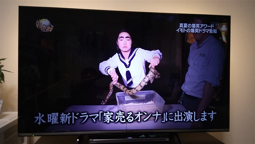 んーやっぱり直下にすればよかった』 パナソニック VIERA TH-50CX700