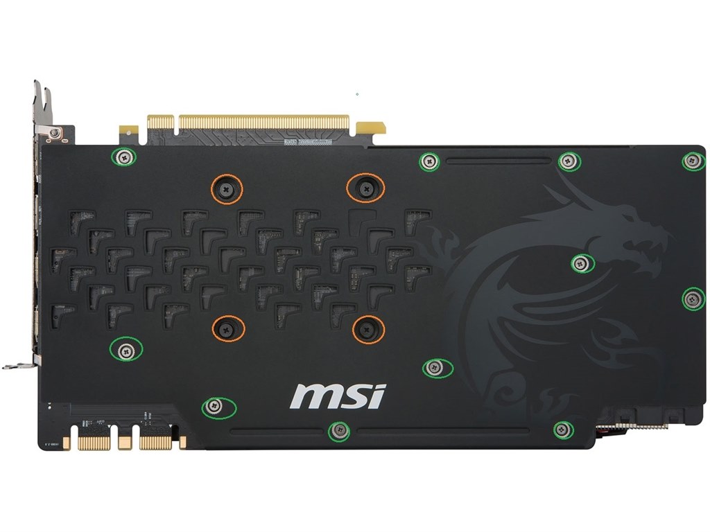 掃除するにあたっての取り外し方』 MSI GTX 1080 Ti GAMING X 11G