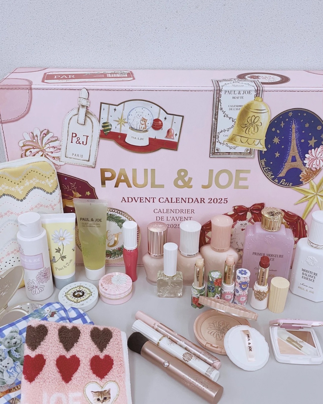 2025クリスマスコフレ】ポール&ジョー恒例のアドベントカレンダーは