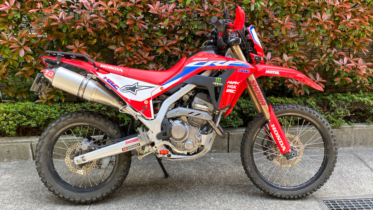 CRF250L、忠ヨシに進化!? | bebold