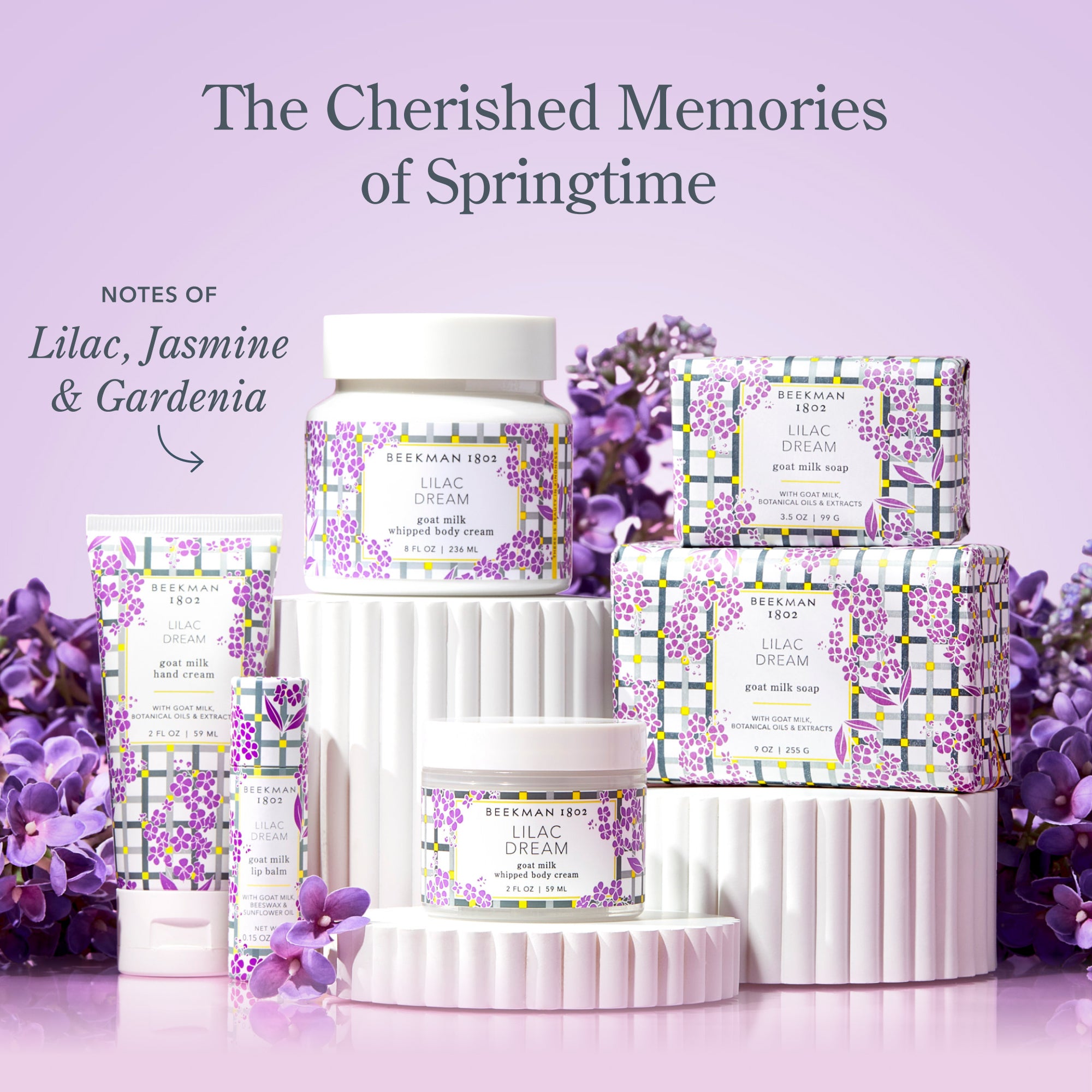 Lilac Dream 3-Pack Palm-Sized Bar Soap Set