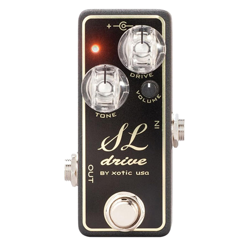XOTIC / SL Driveの特徴や使い方などを解説レビュー。真空管アンプ