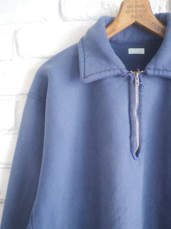 A.PRESSE Vintage Half Zip Sweatshirt アプレッセ ハーフジップ