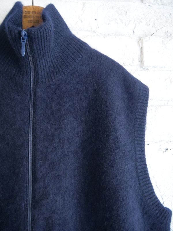MAATEE&SONS CASHEMERE 強圧縮 JIP VEST マーティーアンドサンズ