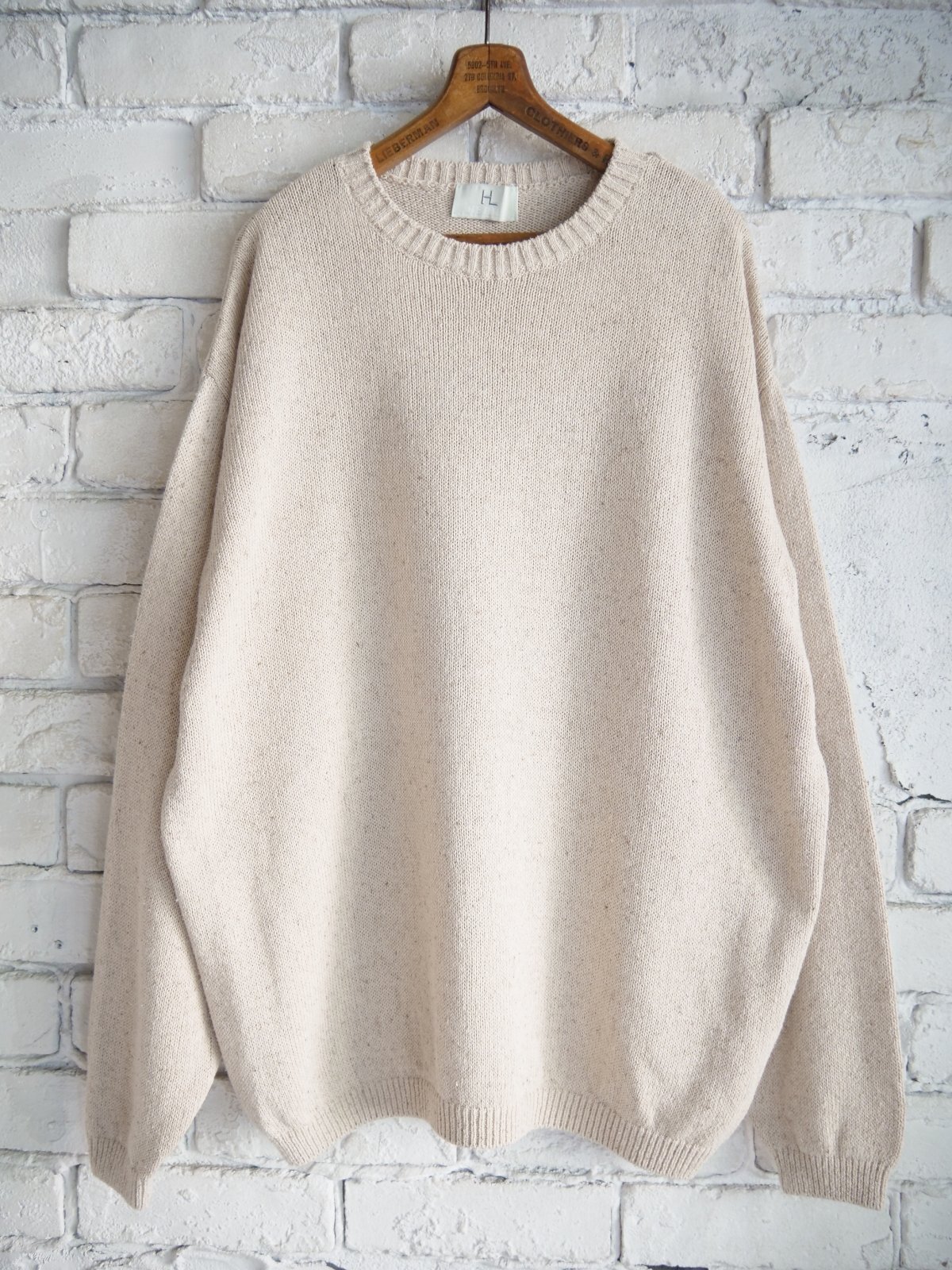 HERILL Cotton/Silk American deadstock Sweater ヘリル コットン