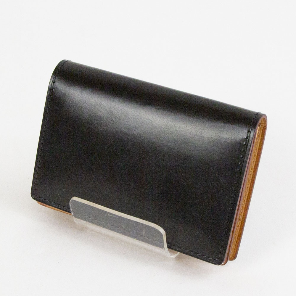 GANZO THIN BRIDLE ガンゾ シンブライドル 通しマチ 名刺入れ 57189