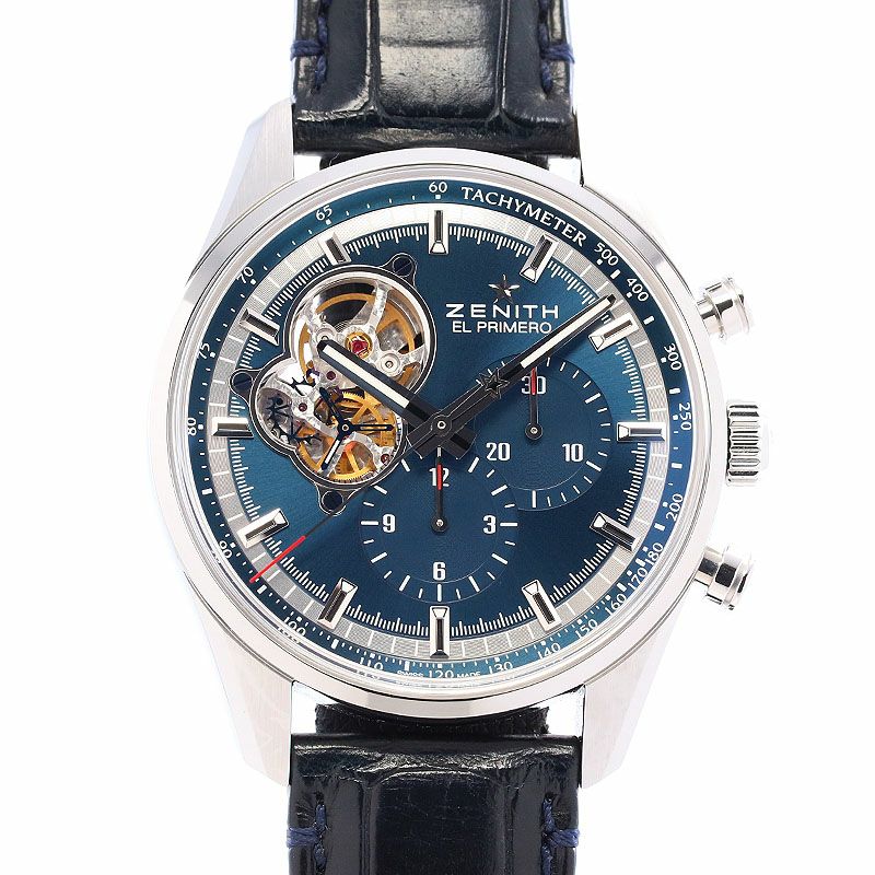 中古】ZENITH CHRONOMASTER EL PRIMERO OPEN CHARLES VERMOT TRIBUTE