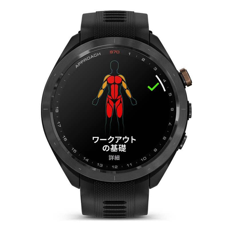 GARMIN Approach S70 47mm Black Bronze Edition ガーミン アプローチ