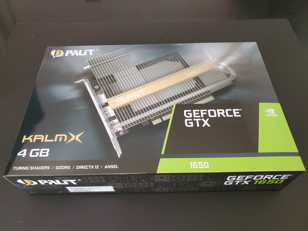 動作確認済・希少ファンレス】GTX 1050Ti KalmX 箱付 美品 超静音志向