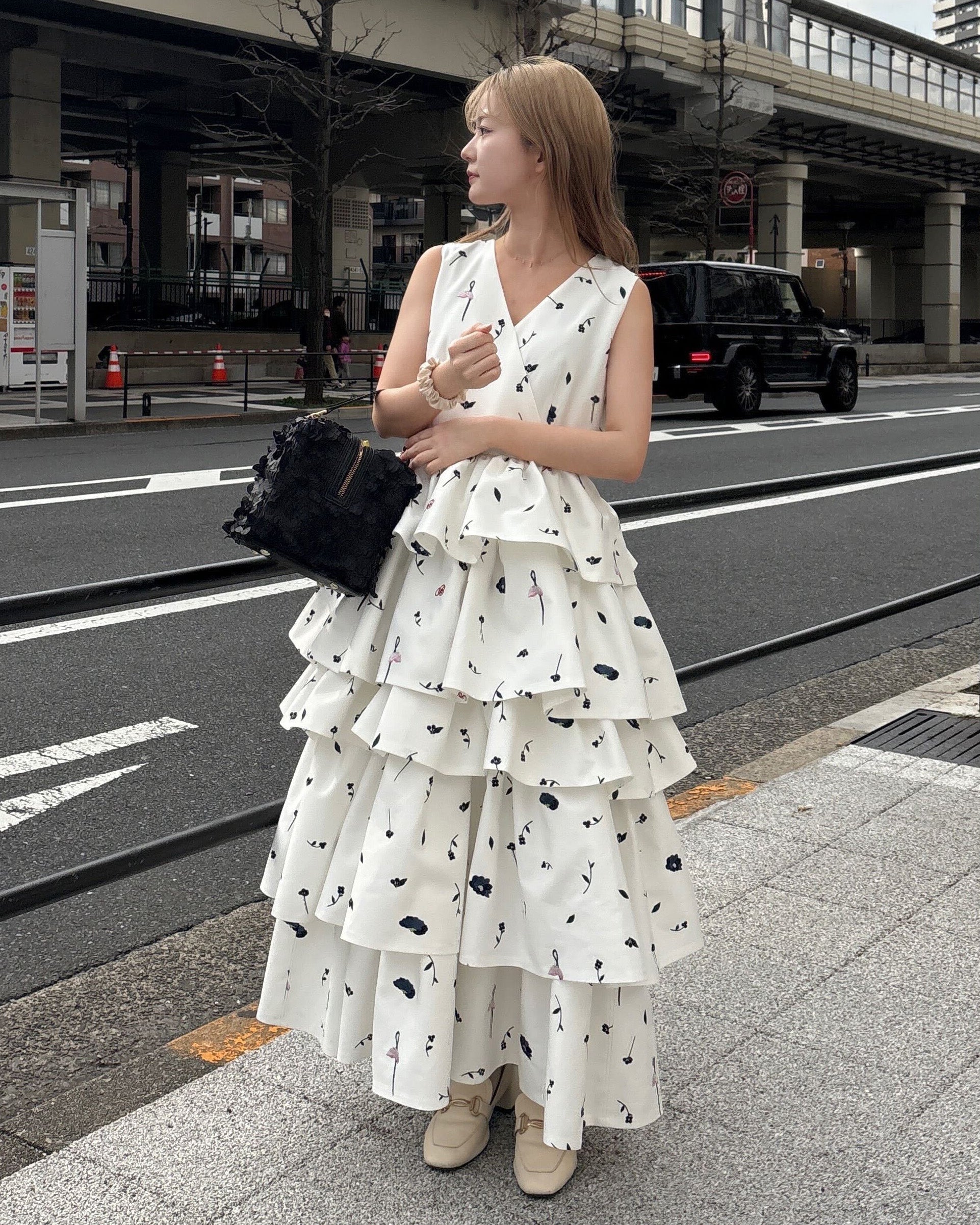 B. BLOOMY DRESS/150cm/着用サイズF｜Bibiy.