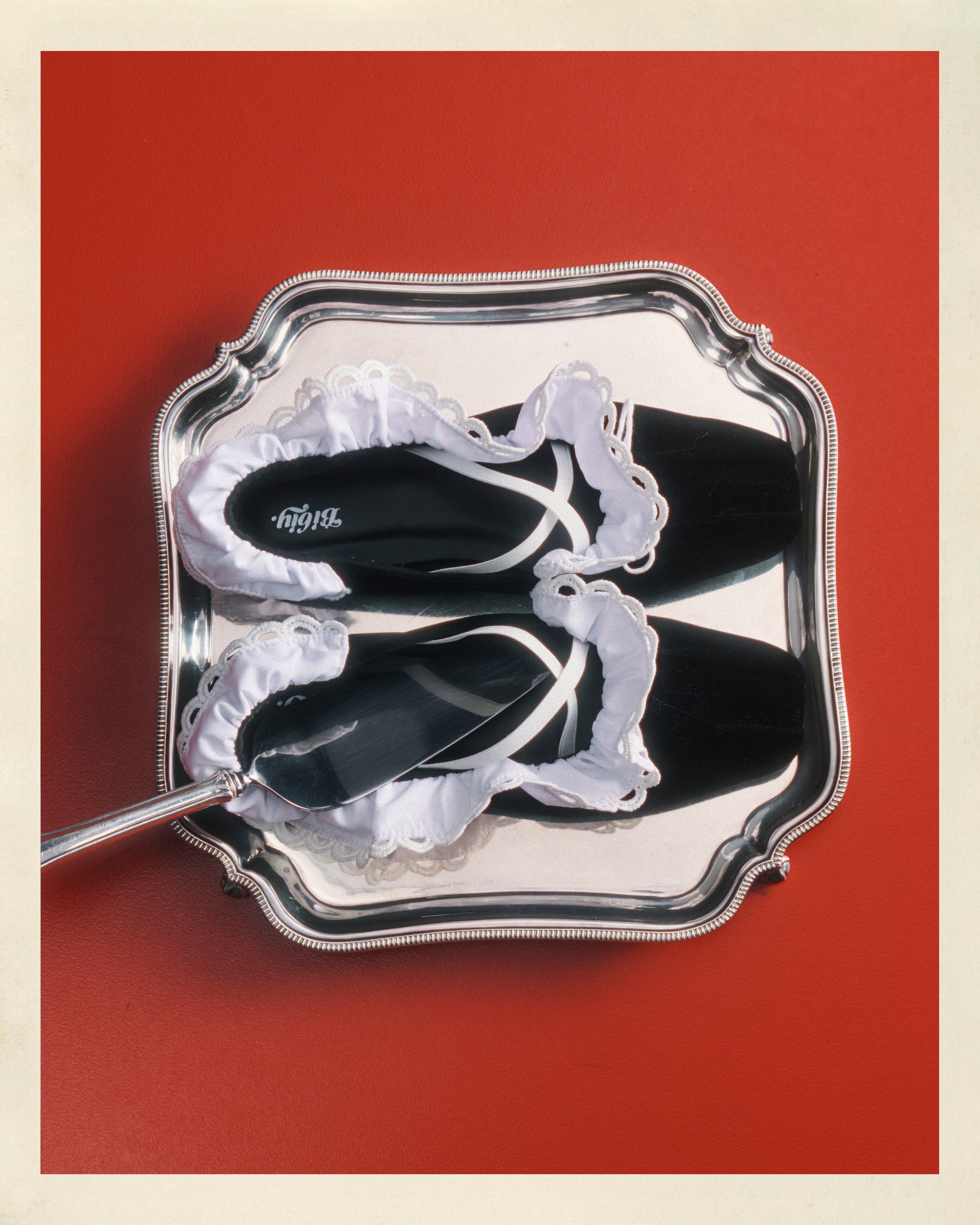 BIBIY. MADE | B. LACE BALLERINAS BLACK｜Bibiy.