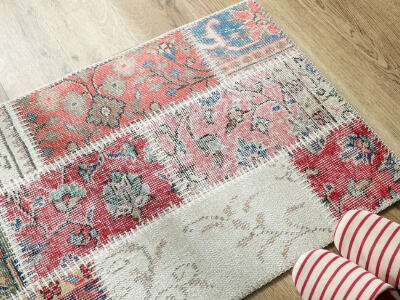 トルコ絨毯のパッチワーク - ラグ・カーペット通販【びっくりカーペット】