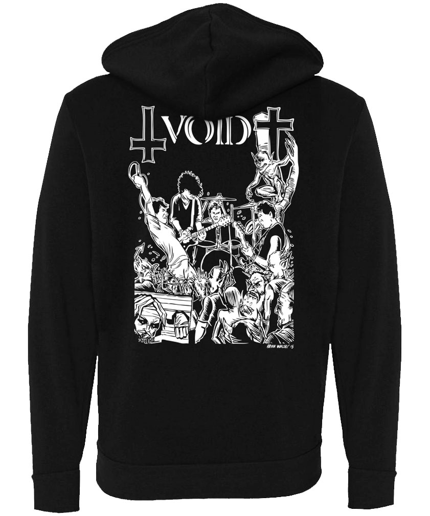 VOID (DC) Hoodie By Brian Walsby. Limited to 100 prints.