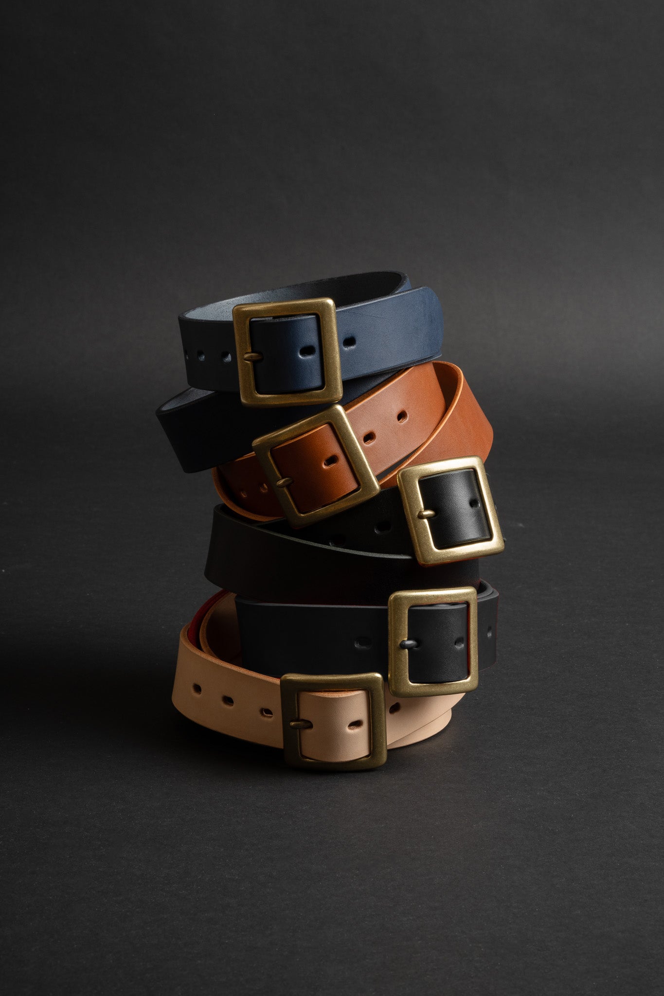 VBLT03 (CM) 4ミリ厚 姫路レザーベルト HIMEJI LEATHER ORIGINAL BELT