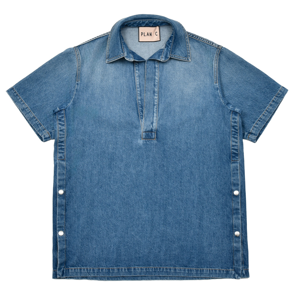 WINTER SALE】PLAN C（プラン シー）CMCEF02JWZ/TD004 デニムシャツ