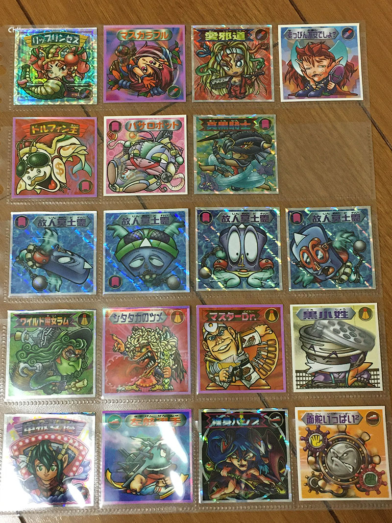 ビックリマン2000チョコ第8弾シールリスト（P1、P2） ｜ シール