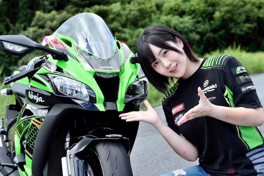 身長155cmバイク女子、夜道雪のチャレンジバイク道！カワサキの