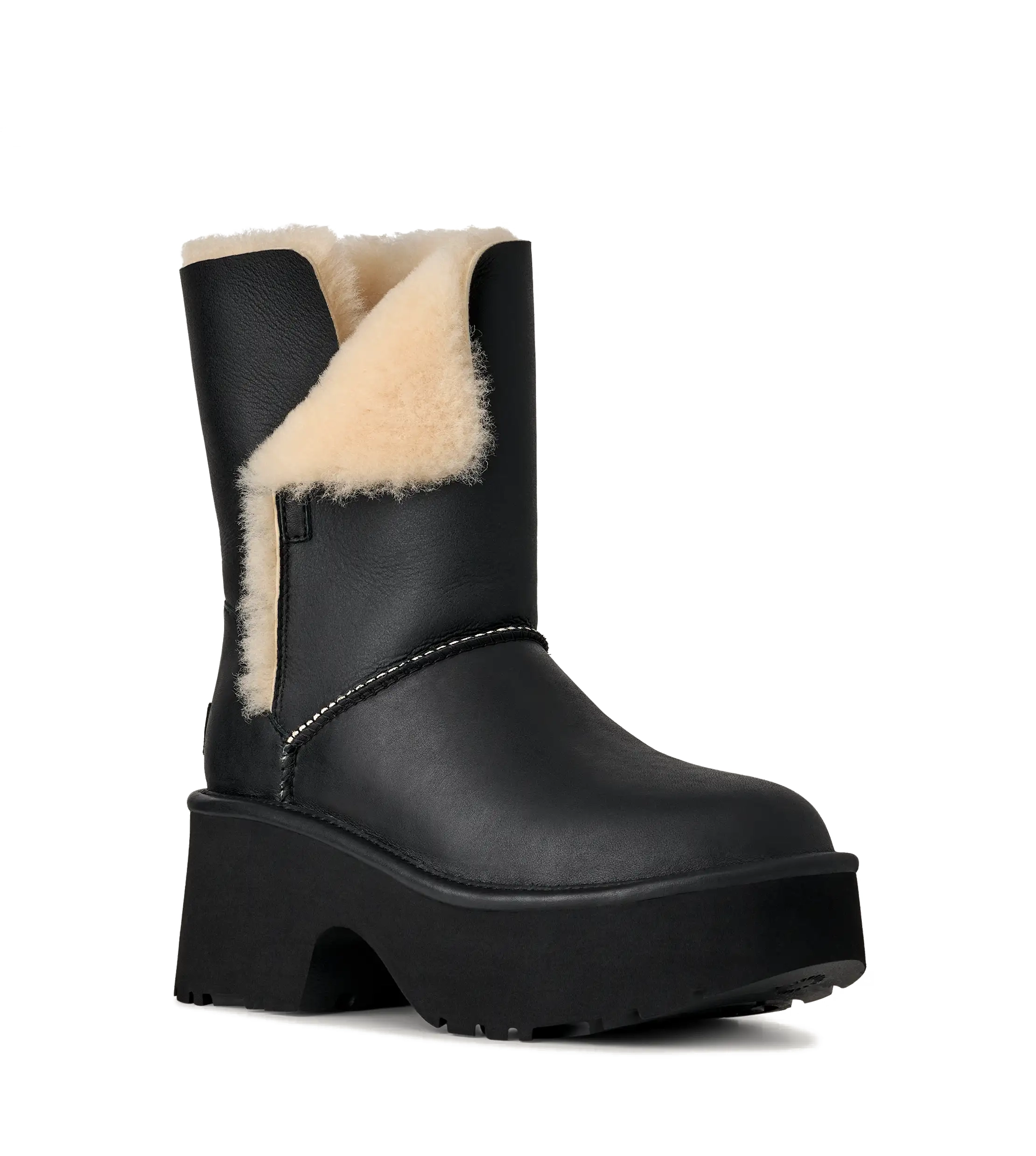 Ugg Esmee Leather Boot Black