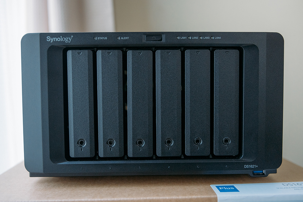 外付けHD運用をやめてNASを構築してみた - Synology DS1621+ [NAS001]