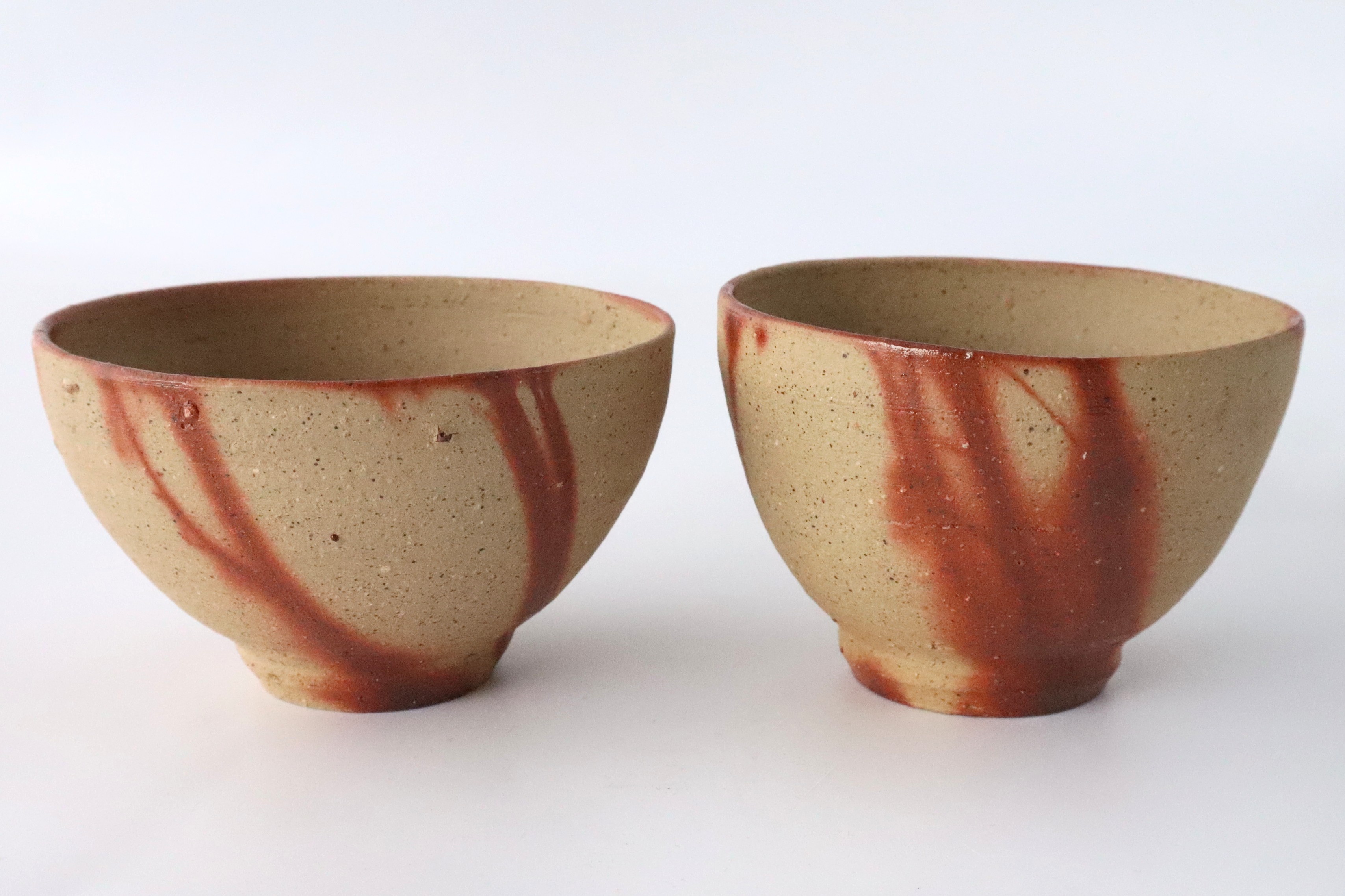 b備前焼ショッピングサイト / 火襷飯盌（組） 堀江政臣