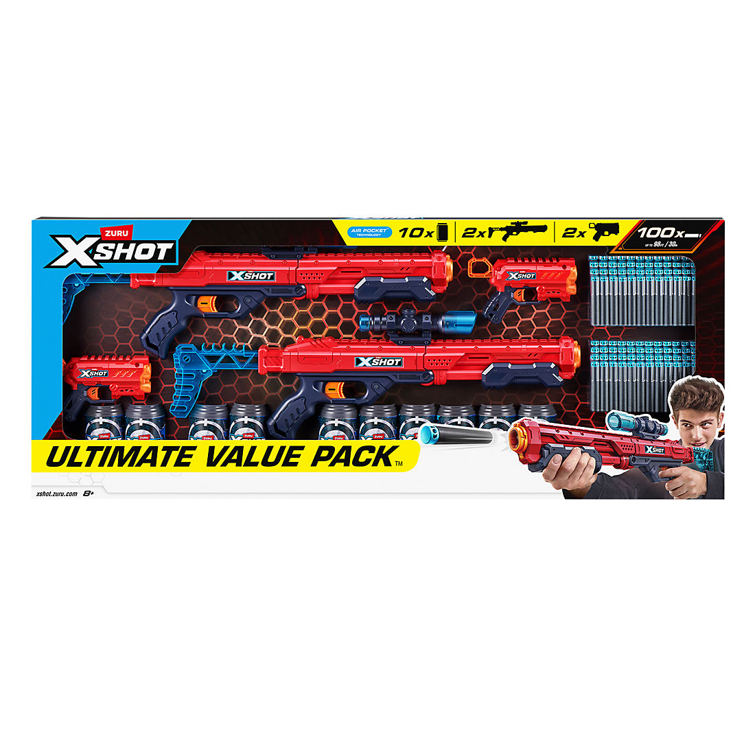 XShot Excel Ultimate Value Blaster 4-Pack | BJ's Wholesale Club