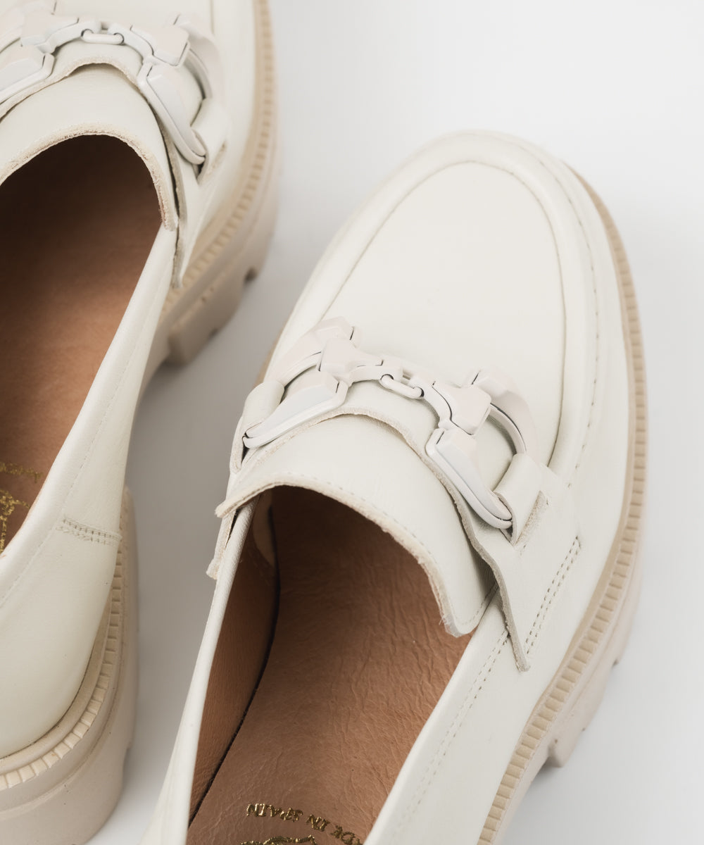 BONTRE/タンクソールビットローファー