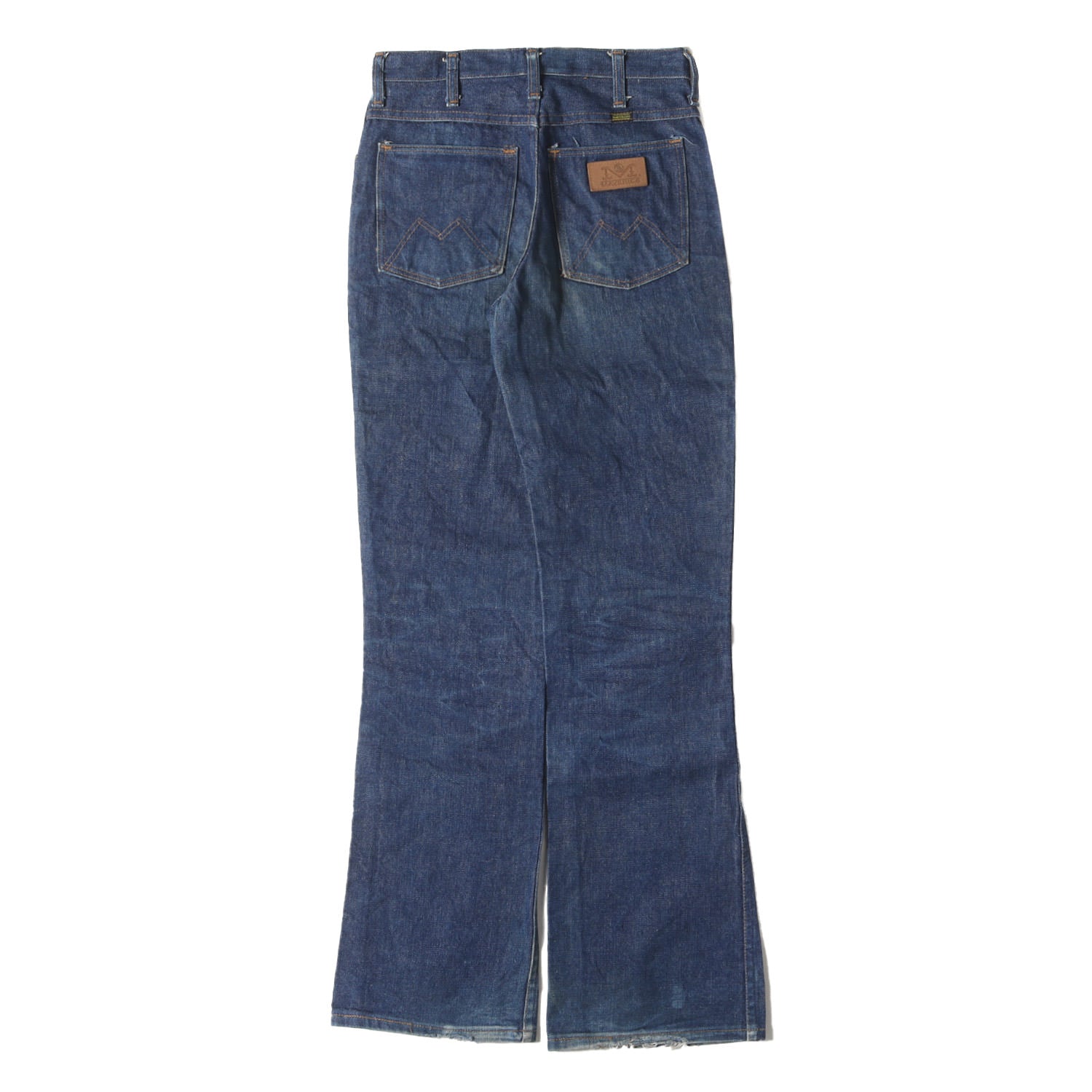 70s ブーツカット デニムパンツ(濃紺) - ブランド古着の通販・買取