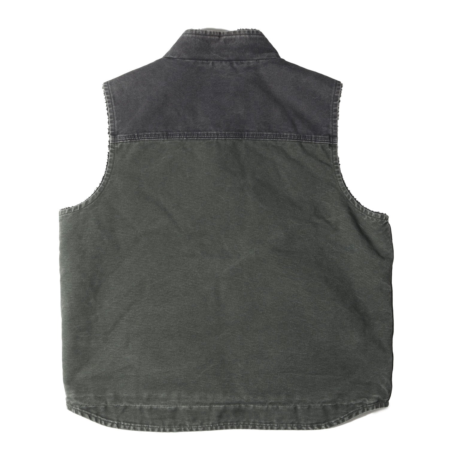 Carhartt Mexico製 モックネック ダックベスト 裏ボアフリース