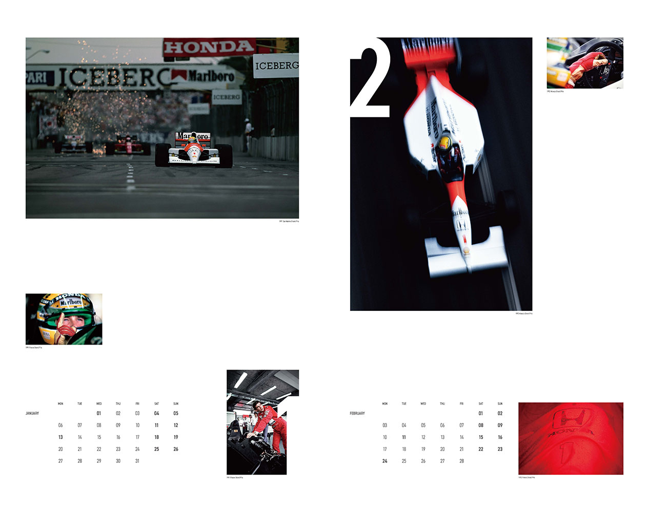 AYRTON SENNA CALENDAR 2025 Ayrton - インプレスブックス
