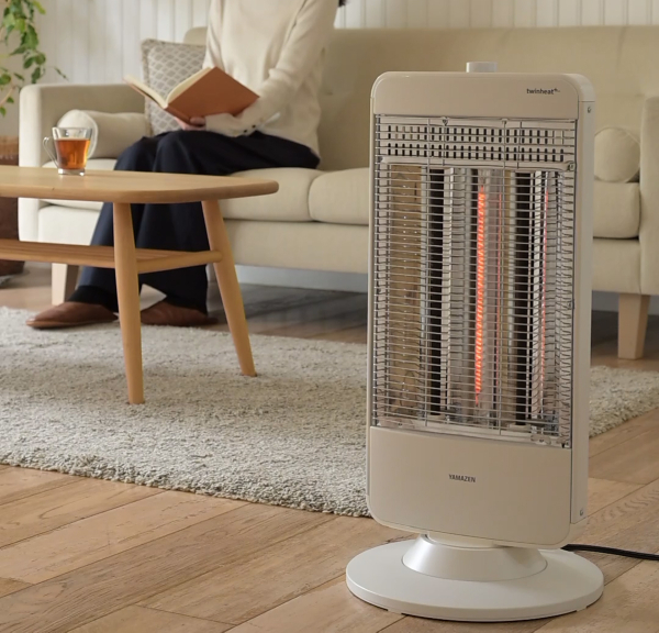 □□コチ□□山善 ツインヒートプラス□KBC-W122R□ レッド □□コチ