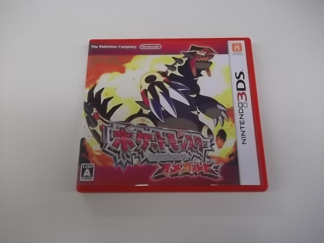 最新買取情報 ポケットモンスターオメガルビー＆アルファサファイア