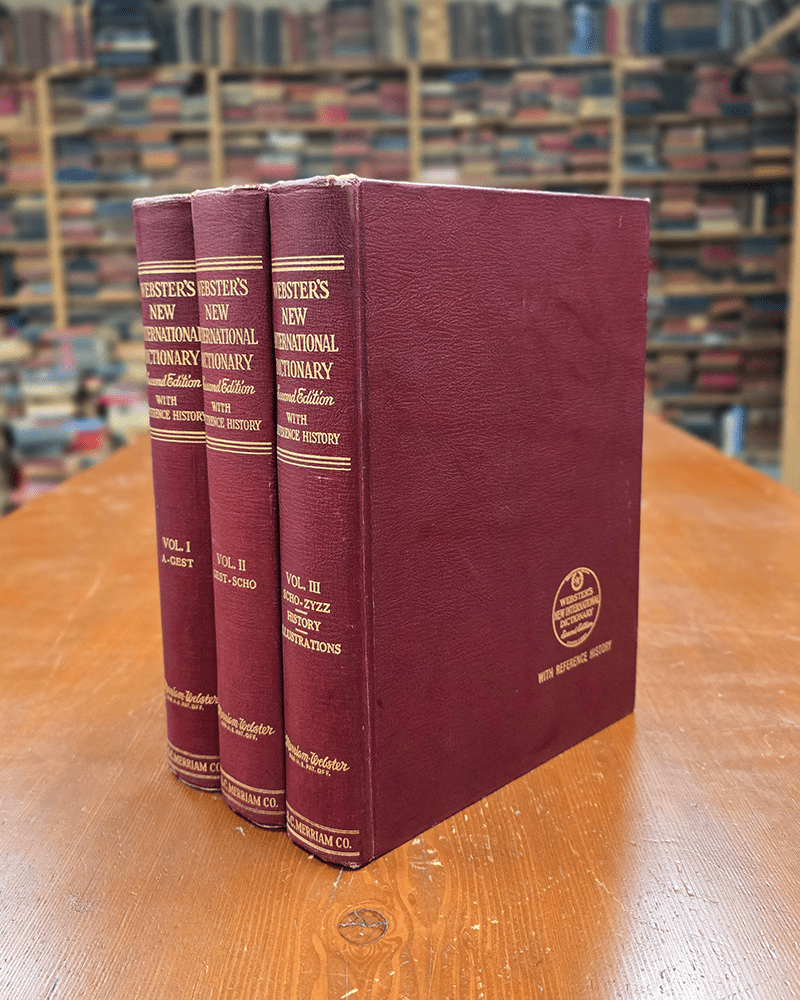 Webster's New International Dictionary - Books by the Foot